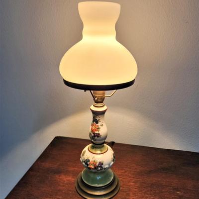 Lot #67  Vintage Small Accent Lamp - Italy