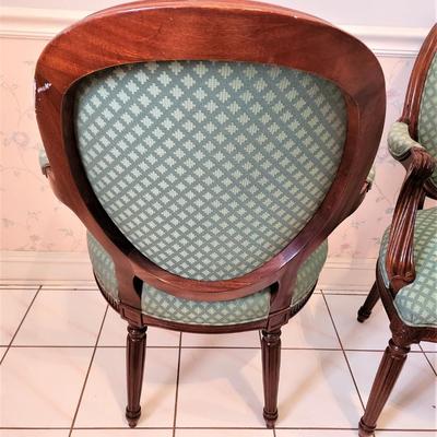 Lot #69  Pair of Handsome Armchairs - Hickory Chair Company