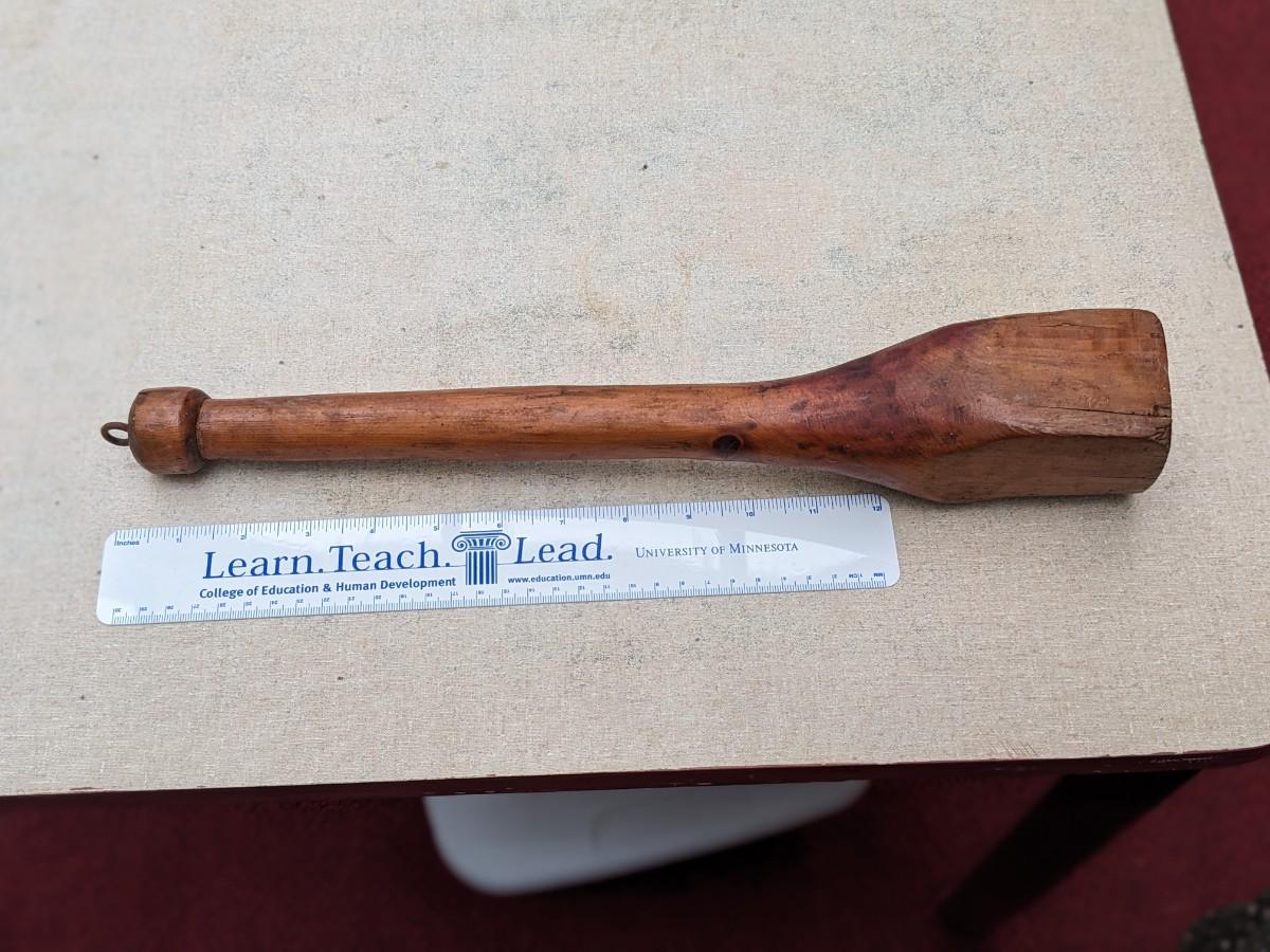 Antique Wooden Masher | EstateSales.org
