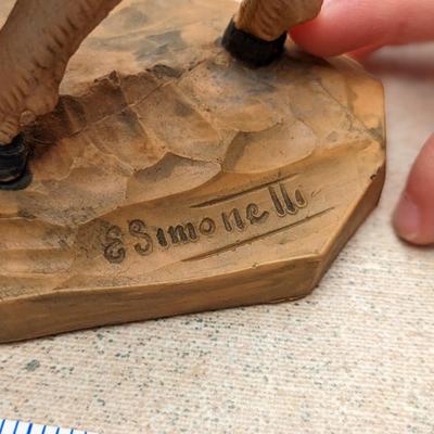 Fontanini Depose Italy Retired "Flight to Egypt" Nativity Village Figure