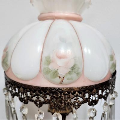 Lot #72  Vintage Lamp in the Antique Style - 26 Prism