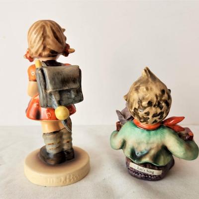 Lot #75  Lot of 2 vintage Hummel figures