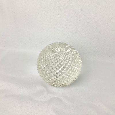 Lot 569. Waterford Ash Tray, Galway Crystal Vase, Crystal Paperweight