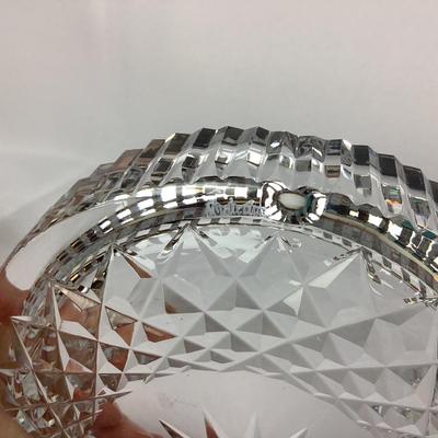 Lot 569. Waterford Ash Tray, Galway Crystal Vase, Crystal Paperweight