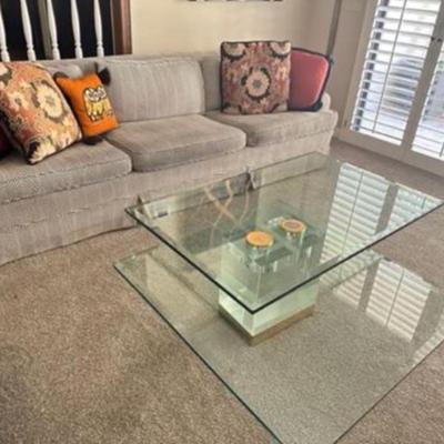 coffee table lucite