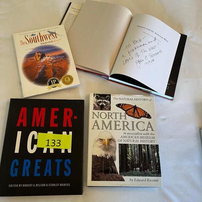Books on America, Autographed