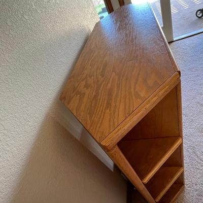 Oak Book Shelf