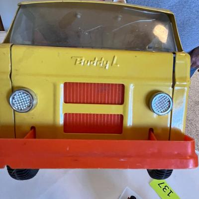Vintage School Bus & Toys Buddy L