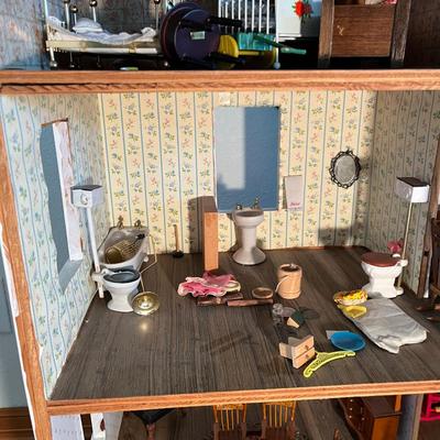 4 Story Victorian Doll House Furnished
