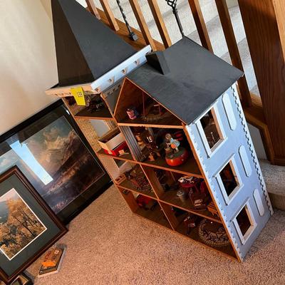 4 Story Victorian Doll House Furnished