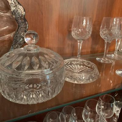 Vintage Clear Stemware/Glassware Lot