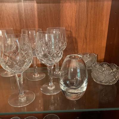 Vintage Clear Stemware/Glassware Lot
