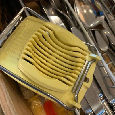 Flatware & Large Kitchen Utensils Lot