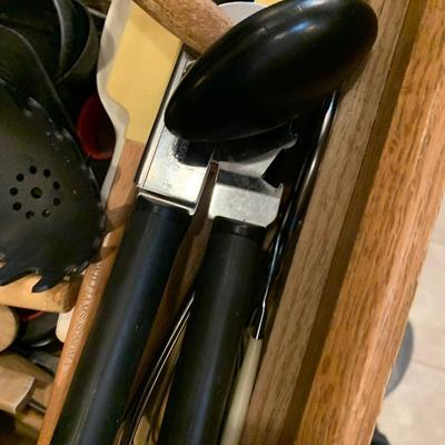 Flatware & Large Kitchen Utensils Lot