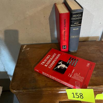 Lot of medical books