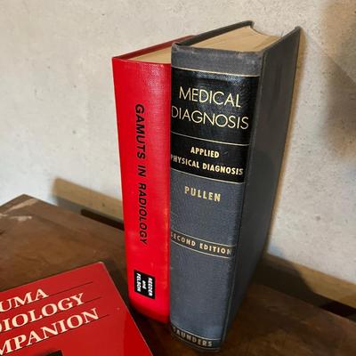 Lot of medical books