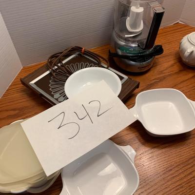 Vintage Kitchen Lot Corning Ware MCM Hot PlateCuisenart