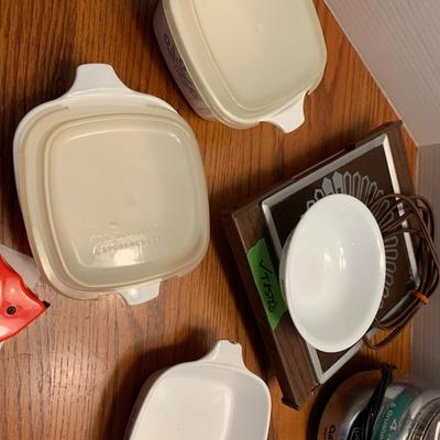 Vintage Kitchen Lot Corning Ware MCM Hot PlateCuisenart