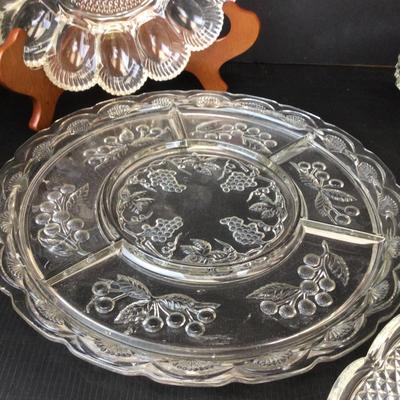 621 Glass Serving Dishes