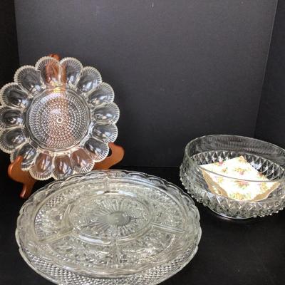 621 Glass Serving Dishes
