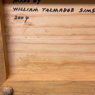 Handmade Wood Cookbook Holder/Recipe Box