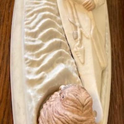 Alaska Porcelain Sculpture By Sculptor John Tennant