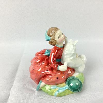 Lot 575 Royal Doulton â€œ Home Again â€œ Porcelain Figurine, made in England