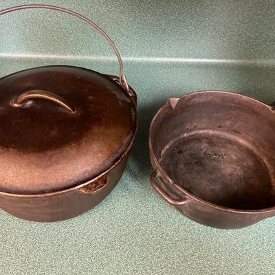 Cast Iron Pot Lot