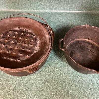Cast Iron Pot Lot