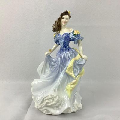 Lot 587 Vintage Royal Doulton Porcelain Figure â€œ Rebecca â€œ Figure of the Year 1998