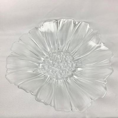 Lot 590 Beautiful Mikasa Sunflower Frost Round Crimped Centerpiece Bowl, made in Germany