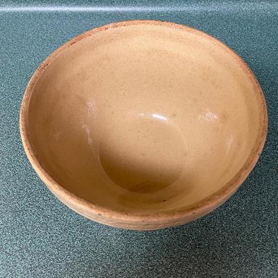 Vintage USA Pottery Glazed Bowl