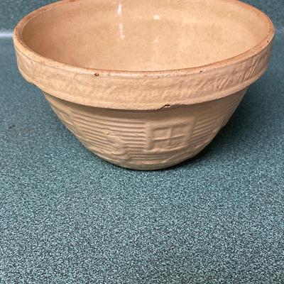 Vintage USA Pottery Glazed Bowl