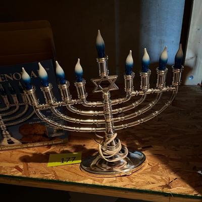 Minorah in box