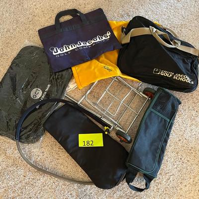 Lot of small totes Golf Totes