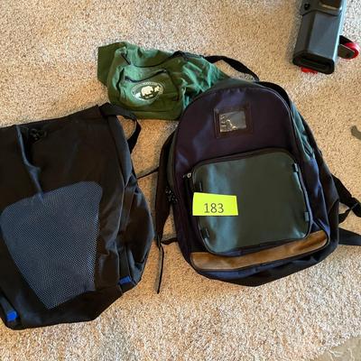 Lot of back packs