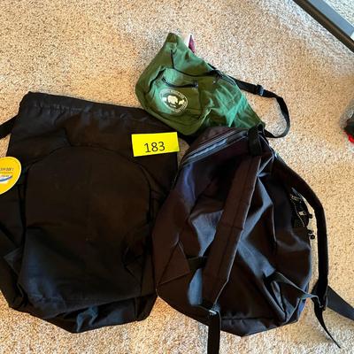 Lot of back packs