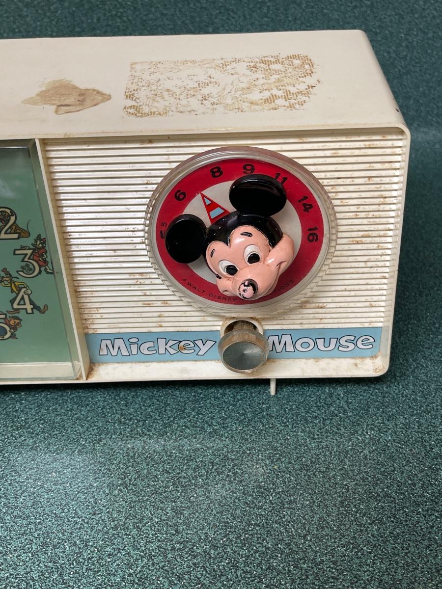 1954 original Mickey mouse alarm clock/radio