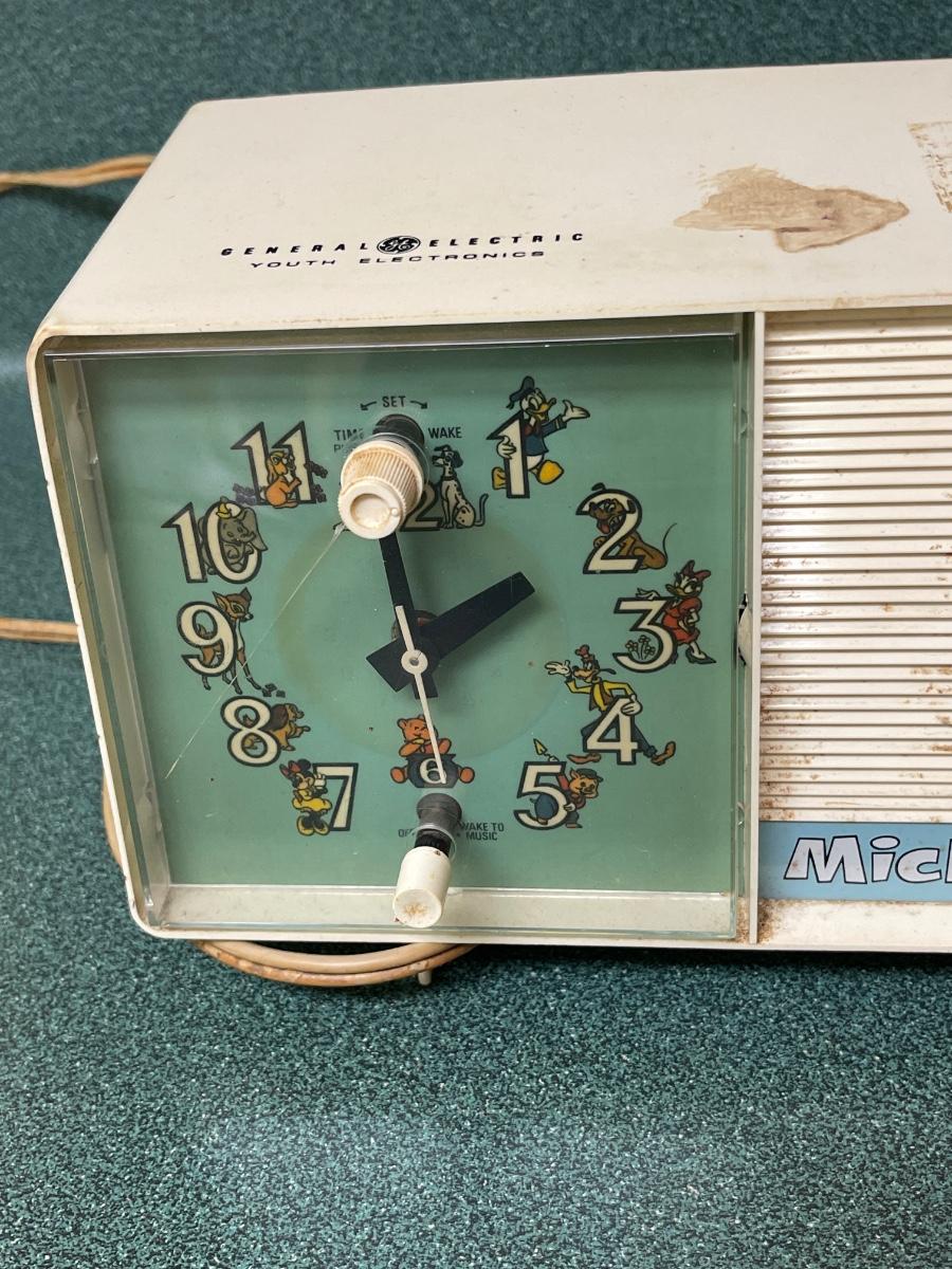 1954 original Mickey mouse alarm clock/radio