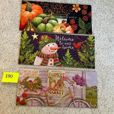 Decorative Welcome Mats