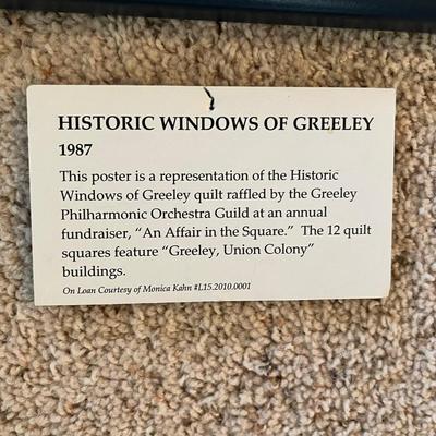 Framed Weld County Poster
