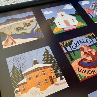 Framed Weld County Poster