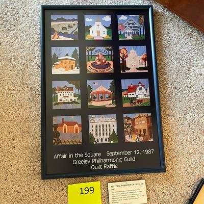 Framed Weld County Poster