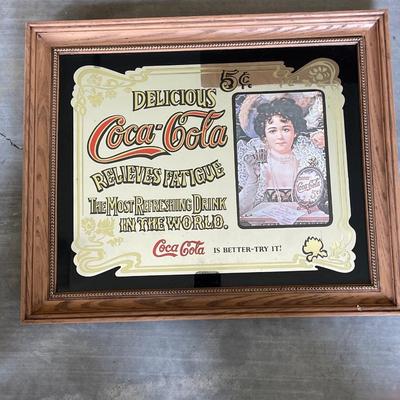 Vintage Coca Cola Mirror