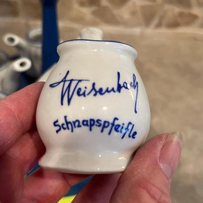 German Pipe shot glasses
