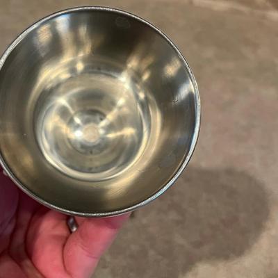 Bull Shot glass w/ Martini stick