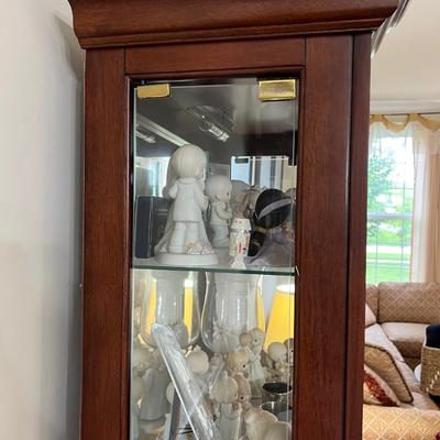 Wooden Curio Cabinet