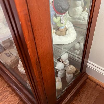 Wooden Curio Cabinet