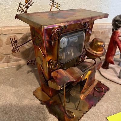 Vintage scenery figures