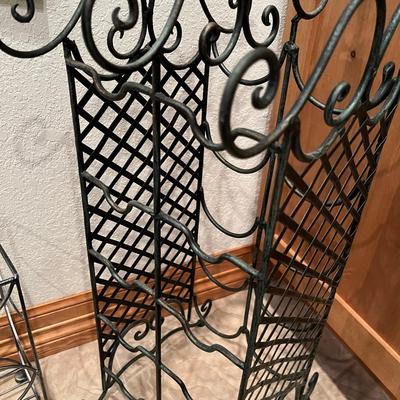 Lot of wine racks